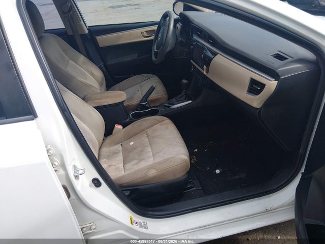 2016 Toyota Corolla Le მანქანა იყიდება აუქციონზე, vin: 2T1BURHE5GC481817, აუქციონის ნომერი: 45992517