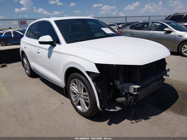 Aukcja sprzedaży 2018 Audi Q5 2.0t Premium/2.0t Tech Premium, vin: WA1BNAFY2J2139656, numer aukcji: 45992535