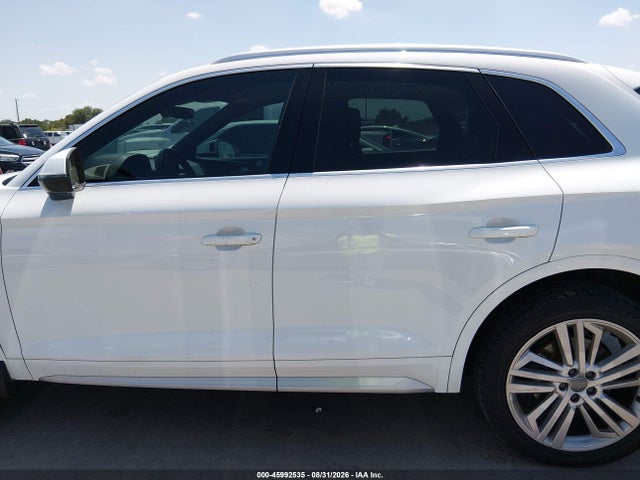 Aukcja sprzedaży 2018 Audi Q5 2.0t Premium/2.0t Tech Premium, vin: WA1BNAFY2J2139656, numer aukcji: 45992535