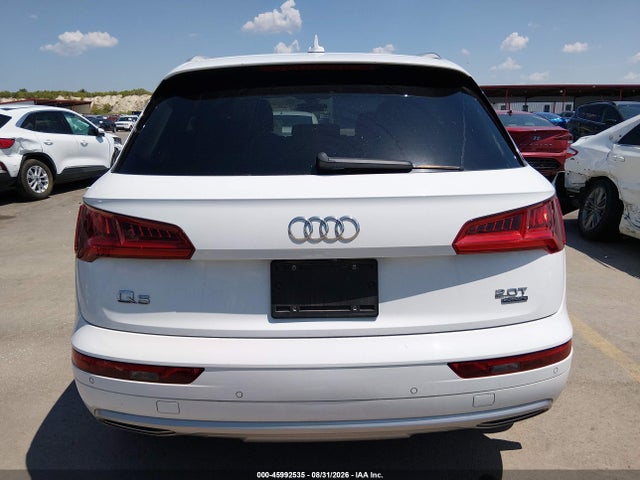 Aukcja sprzedaży 2018 Audi Q5 2.0t Premium/2.0t Tech Premium, vin: WA1BNAFY2J2139656, numer aukcji: 45992535