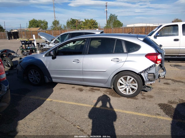 45992571 :رقم المزاد ، JF1GPAC65F8245909 vin ، 2015 Subaru Impreza 2.0i Premium مزاد بيع