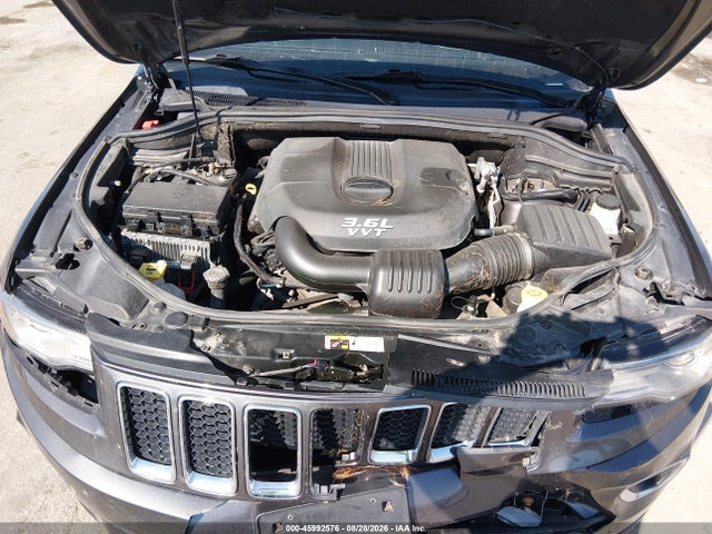 2014 Jeep Grand Cherokee Overland მანქანა იყიდება აუქციონზე, vin: 1C4RJFCG8EC137418, აუქციონის ნომერი: 45992576