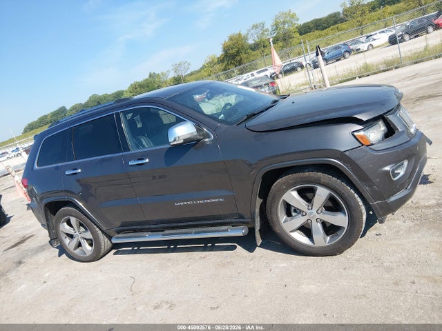 2014 Jeep Grand Cherokee Overland მანქანა იყიდება აუქციონზე, vin: 1C4RJFCG8EC137418, აუქციონის ნომერი: 45992576