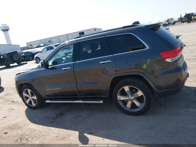2014 Jeep Grand Cherokee Overland მანქანა იყიდება აუქციონზე, vin: 1C4RJFCG8EC137418, აუქციონის ნომერი: 45992576