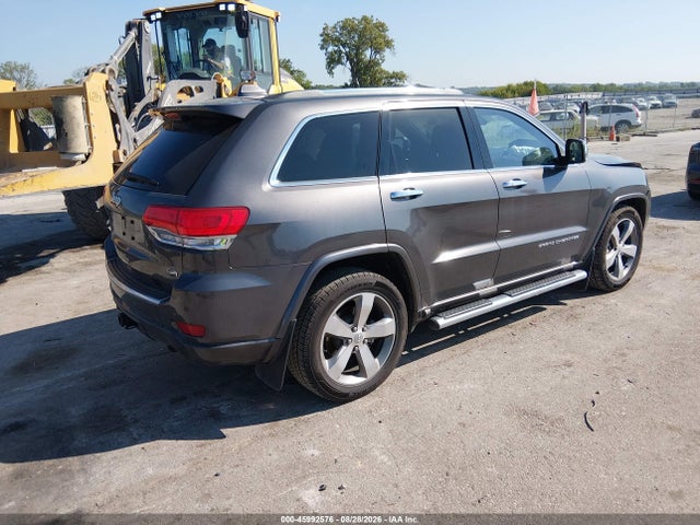 2014 Jeep Grand Cherokee Overland მანქანა იყიდება აუქციონზე, vin: 1C4RJFCG8EC137418, აუქციონის ნომერი: 45992576
