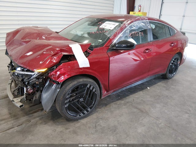 2026 Nissan Sentra Sr მანქანა იყიდება აუქციონზე, vin: 3N1AB9DV8TY309687, აუქციონის ნომერი: 45992708