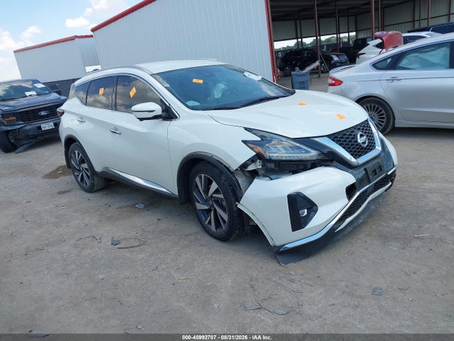 45992707 :رقم المزاد ، 5N1AZ2CJ1NC129392 vin ، 2022 Nissan Murano Sl Fwd مزاد بيع