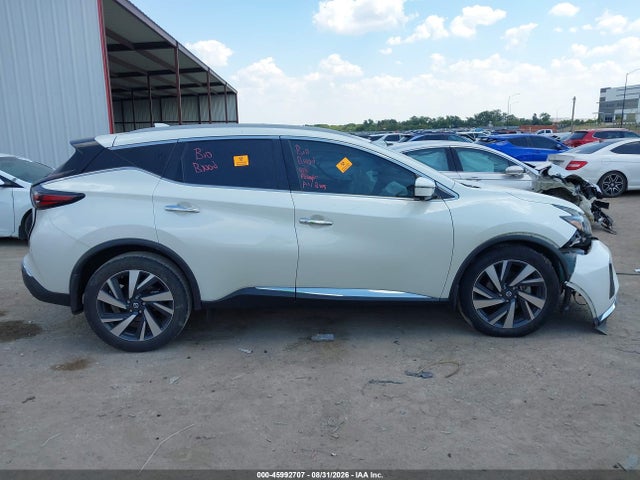 45992707 :رقم المزاد ، 5N1AZ2CJ1NC129392 vin ، 2022 Nissan Murano Sl Fwd مزاد بيع