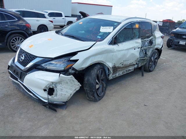 45992707 :رقم المزاد ، 5N1AZ2CJ1NC129392 vin ، 2022 Nissan Murano Sl Fwd مزاد بيع