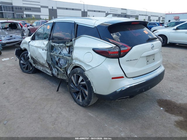 45992707 :رقم المزاد ، 5N1AZ2CJ1NC129392 vin ، 2022 Nissan Murano Sl Fwd مزاد بيع