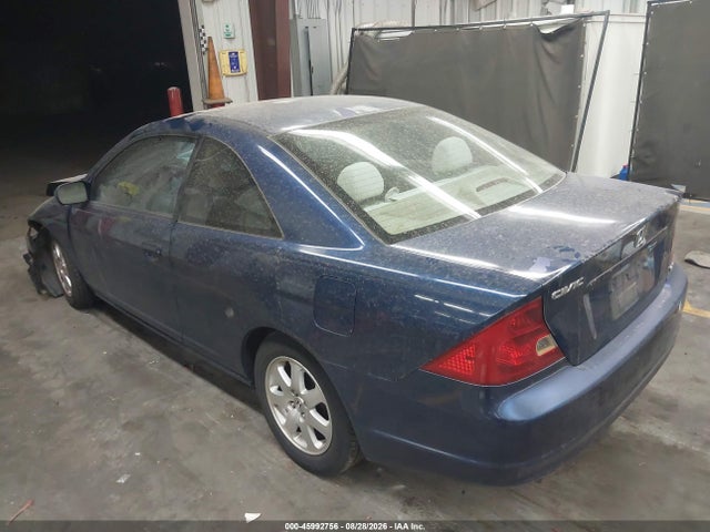 2003 Honda Civic Ex მანქანა იყიდება აუქციონზე, vin: 1HGEM21963L084154, აუქციონის ნომერი: 45992756