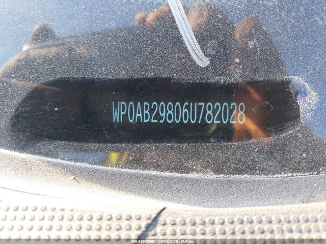 Продажа на аукционе авто 2006 Porsche Cayman S, vin: WP0AB29806U782028, номер лота: 45992800