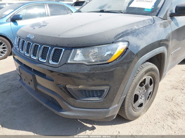 2018 Jeep Compass Sport Fwd მანქანა იყიდება აუქციონზე, vin: 3C4NJCAB3JT133487, აუქციონის ნომერი: 45992802