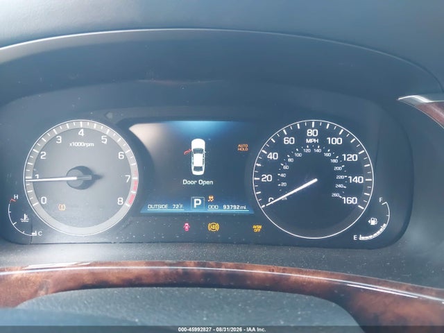 Aukcja sprzedaży 2016 Hyundai Equus Signature, vin: KMHGH4JH6GU102596, numer aukcji: 45992827