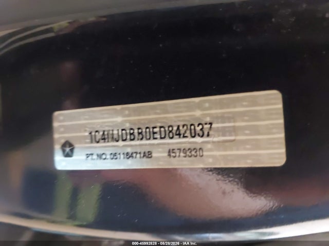 Продаж на аукціоні авто 2014 Jeep Compass Sport, vin: 1C4NJDBB0ED842037, номер лоту: 45992828
