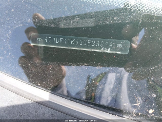 Toyota CAMRY SE 2016 4T1BF1FK8GU533914 Image 9