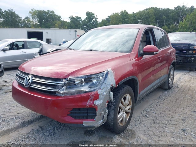 45992868 :رقم المزاد ، WVGAV3AX1EW110221 vin ، 2014 Volkswagen Tiguan S مزاد بيع