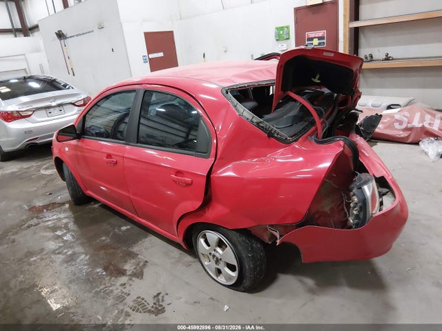 Продаж на аукціоні авто 2008 Chevrolet Aveo Ls, vin: KL1TD56608B117062, номер лоту: 45992896