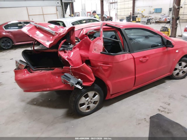 Продаж на аукціоні авто 2008 Chevrolet Aveo Ls, vin: KL1TD56608B117062, номер лоту: 45992896