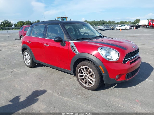 Продажа на аукционе авто 2016 Mini Countryman Cooper S, vin: WMWZC3C53GWT08419, номер лота: 45992950