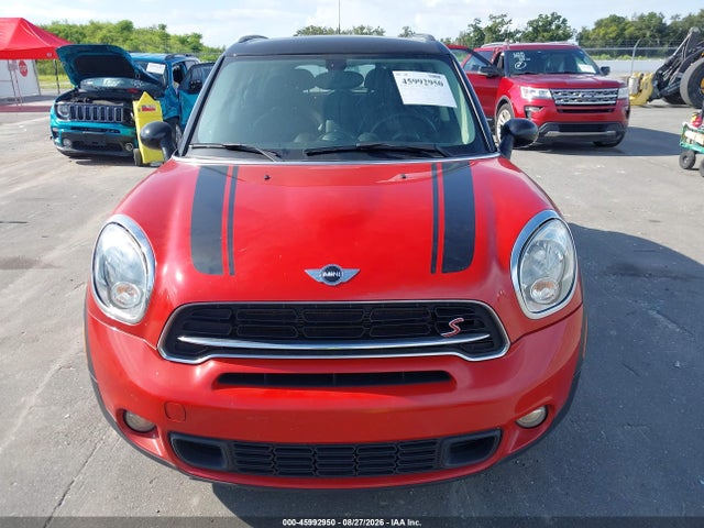 2016 Mini Countryman Cooper S მანქანა იყიდება აუქციონზე, vin: WMWZC3C53GWT08419, აუქციონის ნომერი: 45992950