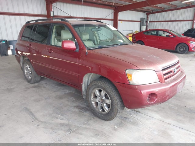 2005 Toyota Highlander V6 მანქანა იყიდება აუქციონზე, vin: JTEGP21A250083494, აუქციონის ნომერი: 45993000
