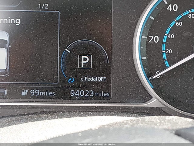 Aukcja sprzedaży 2019 Nissan Leaf Sl, vin: 1N4AZ1CP9KC306307, numer aukcji: 45993057