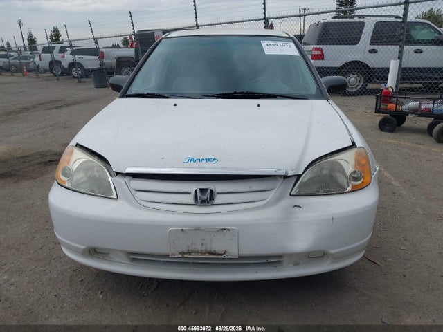 45993072 :رقم المزاد ، 2HGES16543H624538 vin ، 2003 Honda Civic Lx مزاد بيع