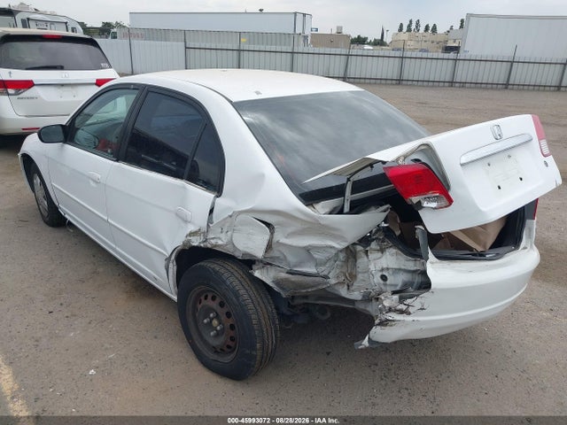 45993072 :رقم المزاد ، 2HGES16543H624538 vin ، 2003 Honda Civic Lx مزاد بيع