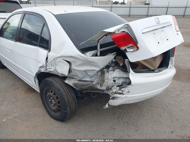 45993072 :رقم المزاد ، 2HGES16543H624538 vin ، 2003 Honda Civic Lx مزاد بيع