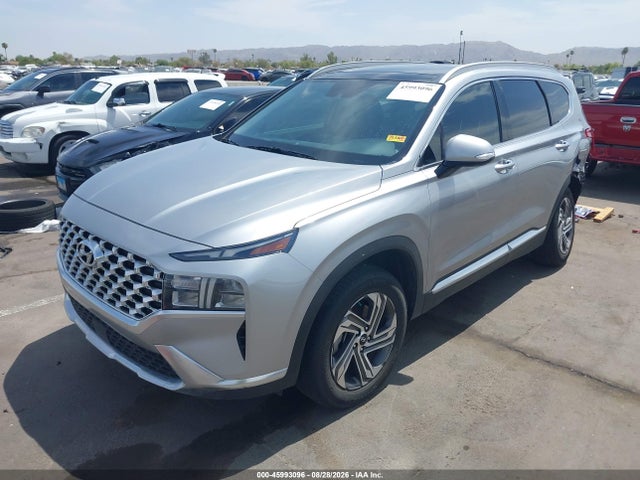 Hyundai Santa Fe Sel 2022 5NMS3DAJ9NH451367 Image 2