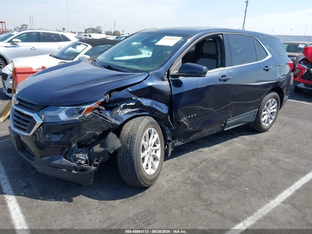 2020 Chevrolet Equinox Fwd Lt 1.5l Turbo მანქანა იყიდება აუქციონზე, vin: 3GNAXKEV1LS681466, აუქციონის ნომერი: 45993112