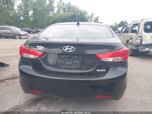 Продаж на аукціоні авто 2013 Hyundai Elantra Limited, vin: 5NPDH4AE6DH293889, номер лоту: 45993144