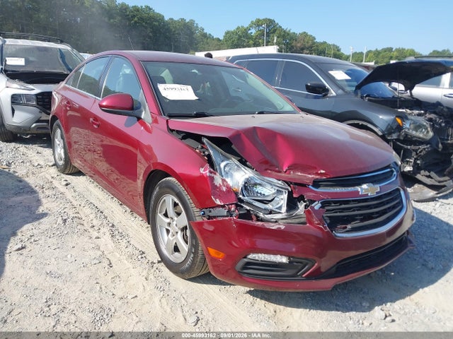 Продажа на аукционе авто 2015 Chevrolet Cruze 1lt Auto, vin: 1G1PC5SB2F7122918, номер лота: 45993162