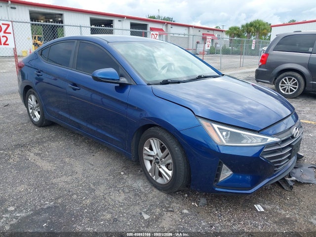2020 Hyundai Elantra Sel მანქანა იყიდება აუქციონზე, vin: 5NPD84LF6LH593033, აუქციონის ნომერი: 45993166