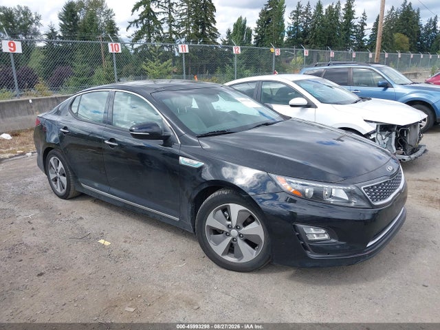 2014 Kia Optima Hybrid Ex მანქანა იყიდება აუქციონზე, vin: KNAGN4AD2E5070096, აუქციონის ნომერი: 45993298