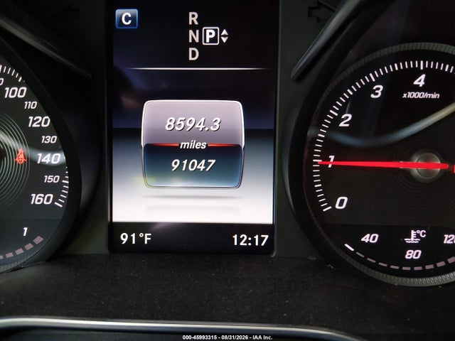 45993315 :رقم المزاد ، 55SWF4KB1FU029644 vin ، 2015 Mercedes-benz C 300 Sport 4matic مزاد بيع