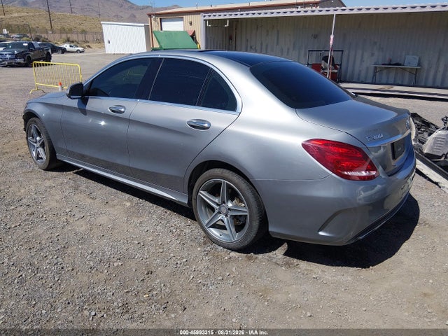 45993315 :رقم المزاد ، 55SWF4KB1FU029644 vin ، 2015 Mercedes-benz C 300 Sport 4matic مزاد بيع