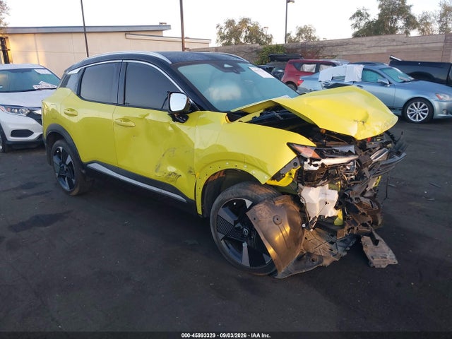 2025 Nissan Kicks Sr Fwd მანქანა იყიდება აუქციონზე, vin: 3N8AP6DA6SL383670, აუქციონის ნომერი: 45993329