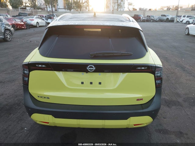 2025 Nissan Kicks Sr Fwd მანქანა იყიდება აუქციონზე, vin: 3N8AP6DA6SL383670, აუქციონის ნომერი: 45993329
