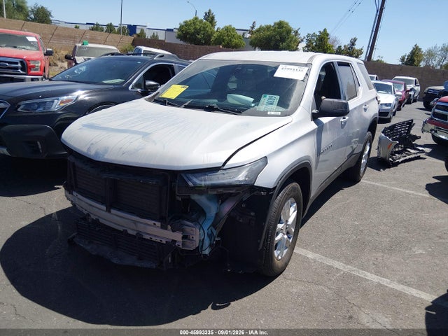 45993335 :رقم المزاد ، 1GNERFKW3NJ120755 vin ، 2022 Chevrolet Traverse Fwd Ls مزاد بيع