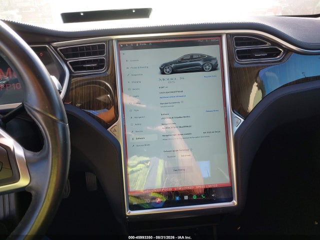 45993350 :رقم المزاد ، 5YJSA1CN5DFP10036 vin ، 2013 Tesla Model S مزاد بيع