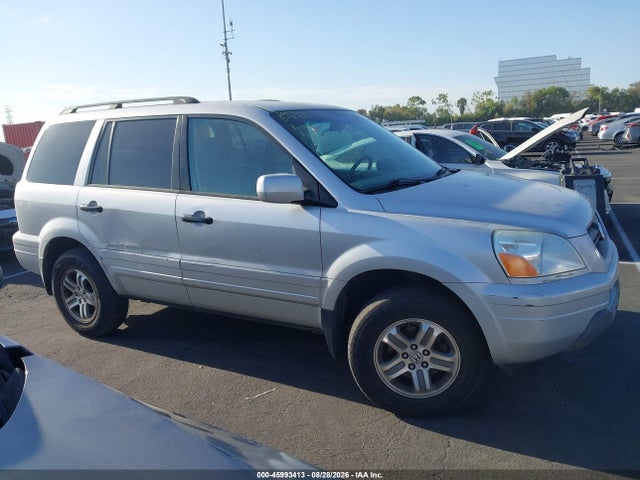 45993413 :رقم المزاد ، 2HKYF18574H606590 vin ، 2004 Honda Pilot Ex-l مزاد بيع