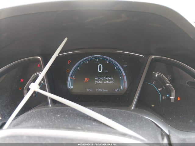45993422 :رقم المزاد ، 19XFC2F76GE052994 vin ، 2016 Honda Civic Ex مزاد بيع