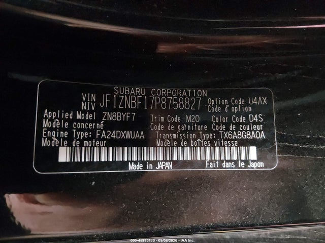Toyota Gr86 Premium 2023 JF1ZNBF17P8758827 Image 9