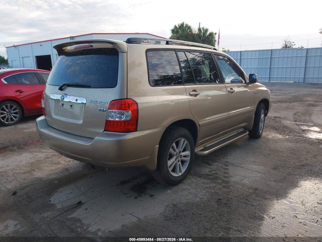 Продажа на аукционе авто 2007 Toyota Highlander Hybrid, vin: JTEGW21AX70022450, номер лота: 45993484