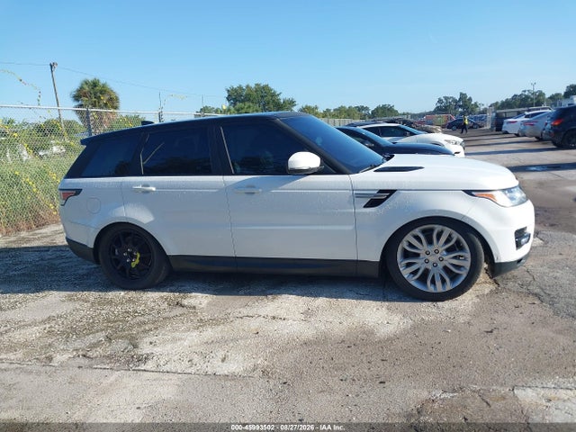 45993502 :رقم المزاد ، SALWR2FV5HA180475 vin ، 2017 Land Rover Range Rover Sport 3.0l V6 Supercharged Hse مزاد بيع
