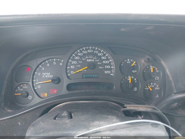45993505 :رقم المزاد ، 1GCHC23U74F206133 vin ، 2004 Chevrolet Silverado 2500hd Work Truck مزاد بيع