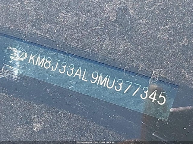 Продаж на аукціоні авто 2021 Hyundai Tucson Ultimate, vin: KM8J33AL9MU377345, номер лоту: 45993509