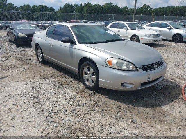 Aukcja sprzedaży 2006 Chevrolet Monte Carlo Lt, vin: 2G1WM15K169185908, numer aukcji: 45993531
